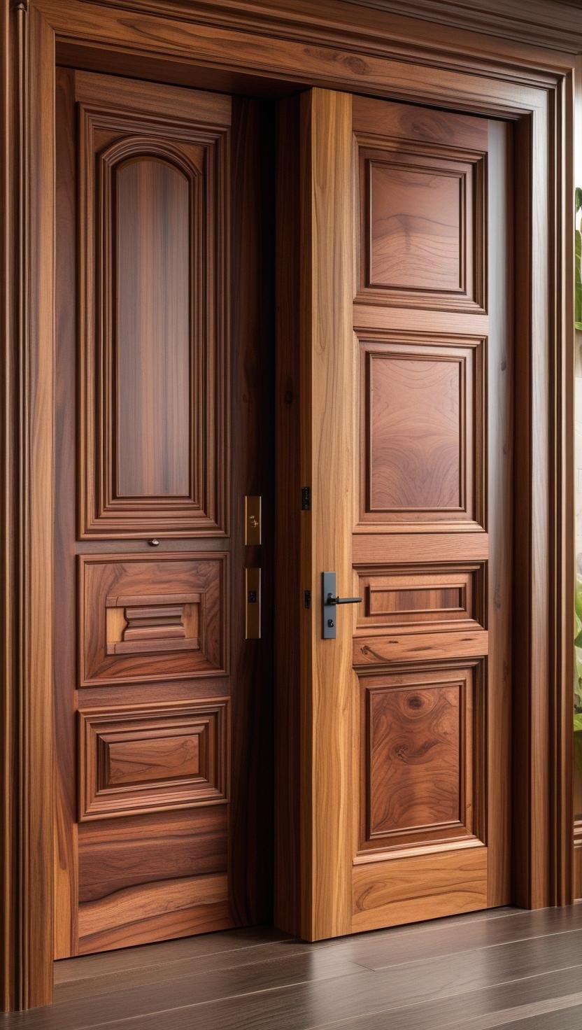 Tweak wood doors