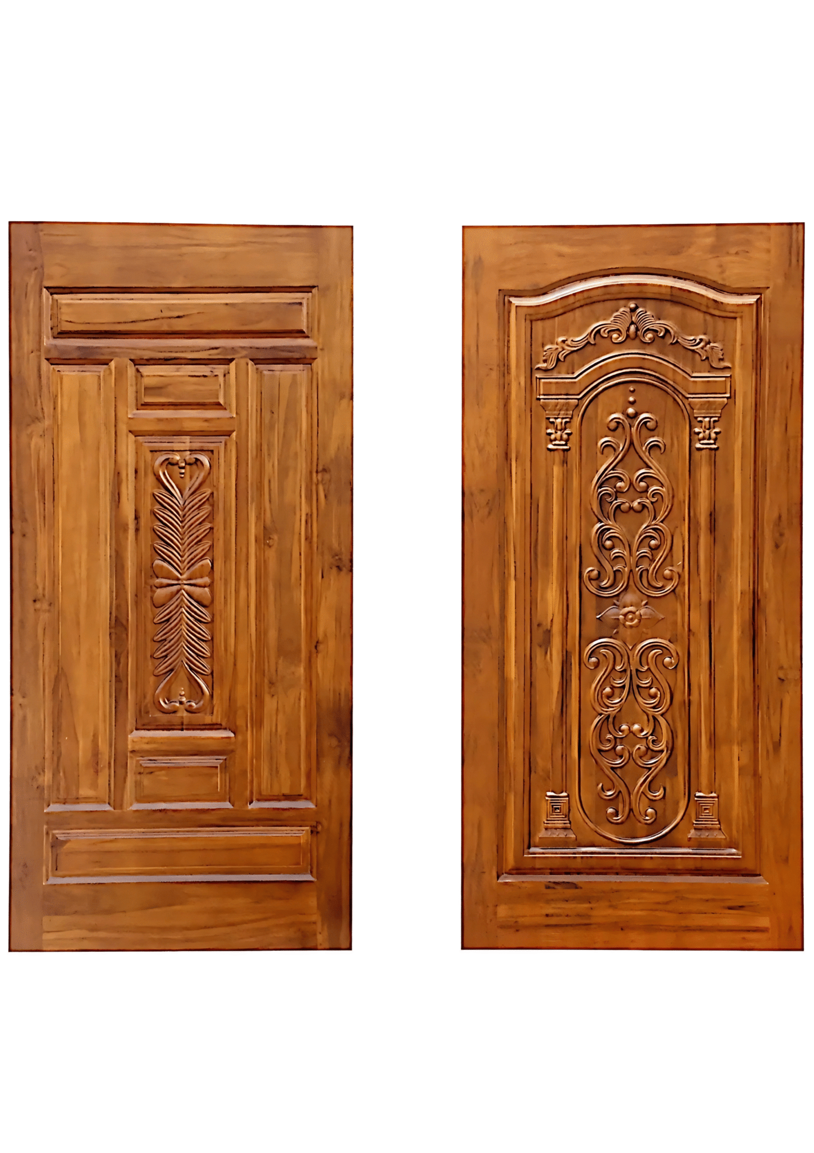 Burmese Teak Paneling