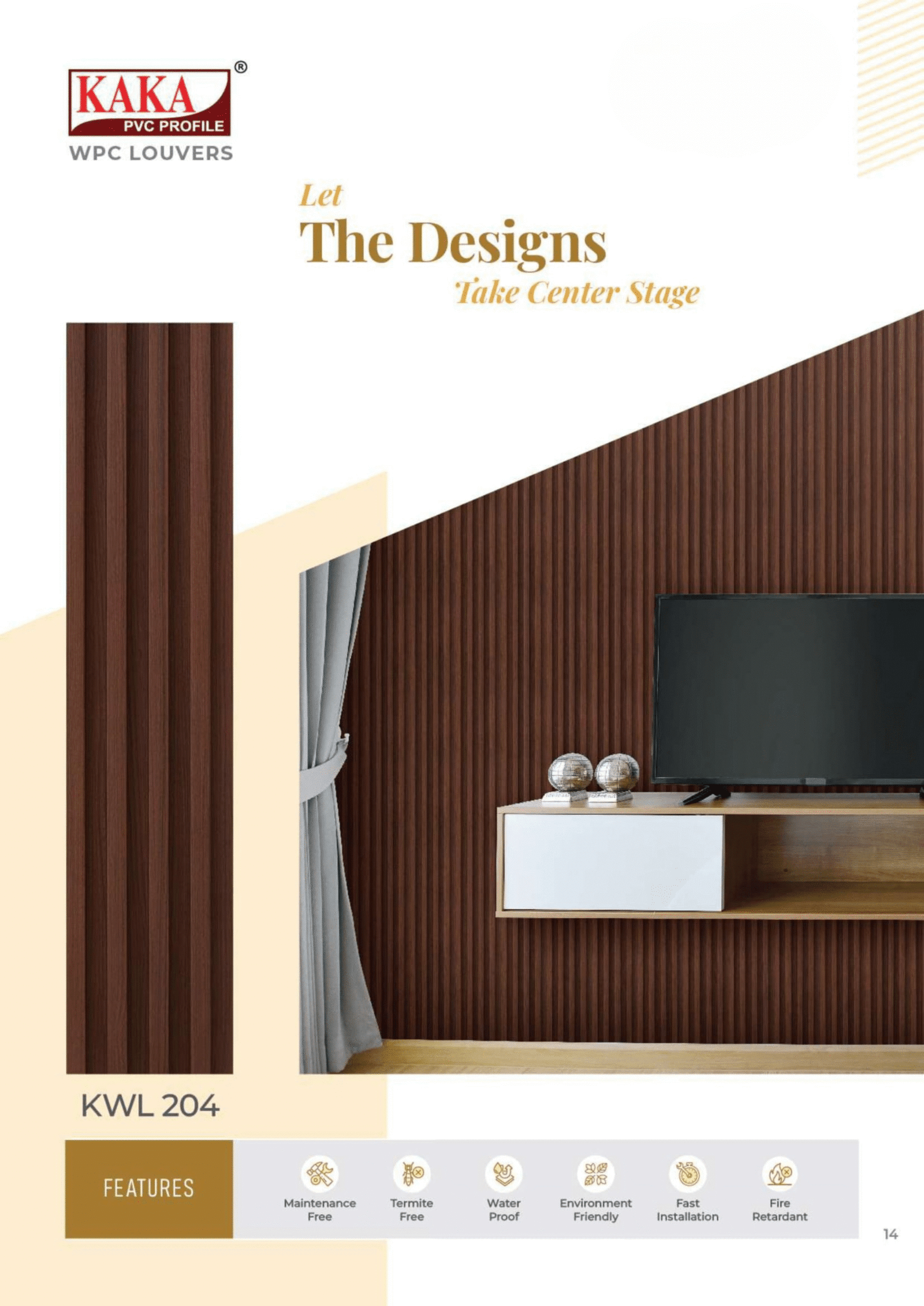 KAKA WPC LOUVERS